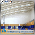 GB ASTM Standard  prefabricated steel roof trusses sports stadium